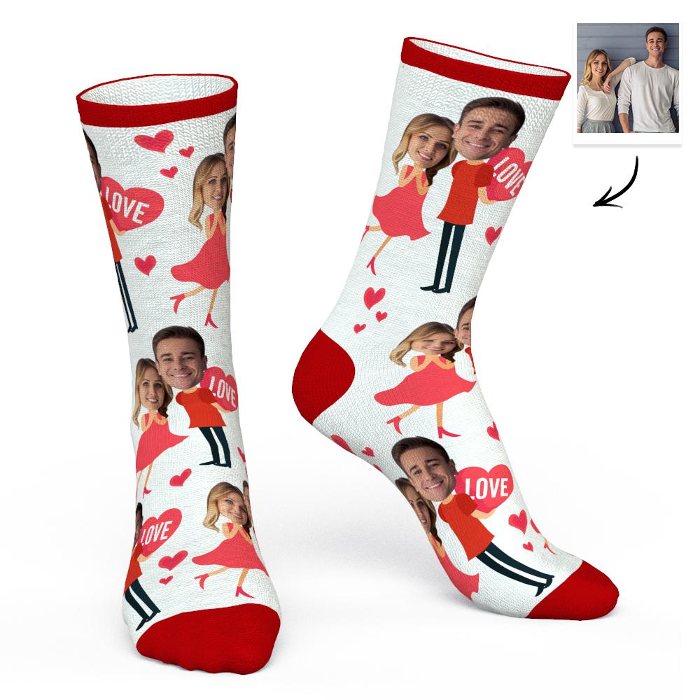 Woman (Foot Length 18CM = 7.08in) Official custom sock Merch