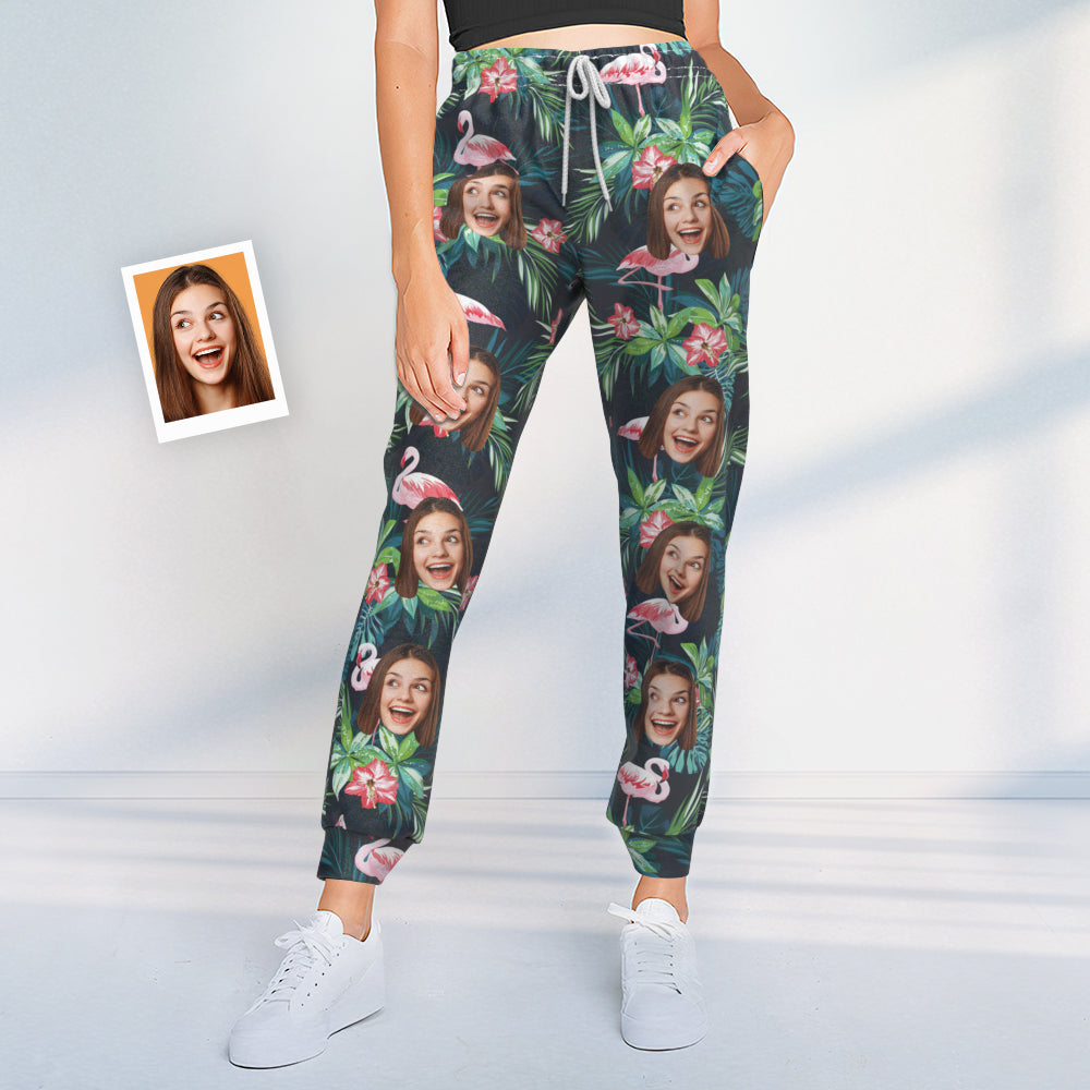 Custom Face Sweatpants Personalized Hawaii Design Unisex Joggers - Gift for Lover BX1310 S Official pants Merch