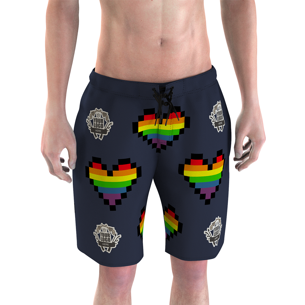 Custom Men's Mash Photo Swim Trunk with Your Logo  BX1310 XS Official Shorts Merch