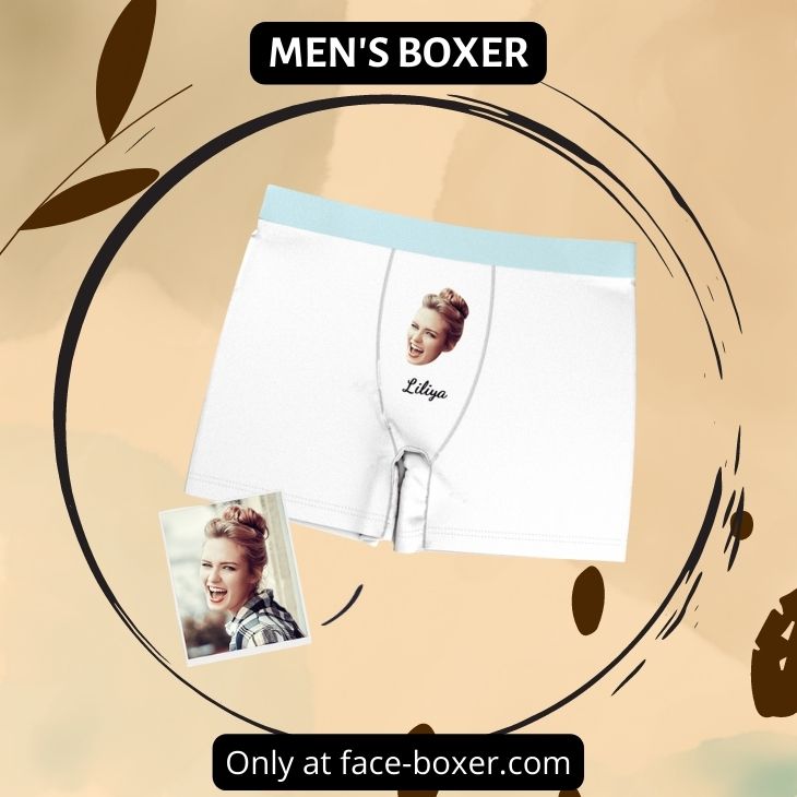 Mens Boxer 1 - Face Boxer Store